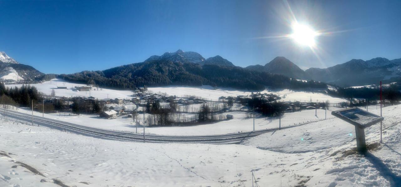 Haus Asslaber Apartamento Hochfilzen Exterior foto
