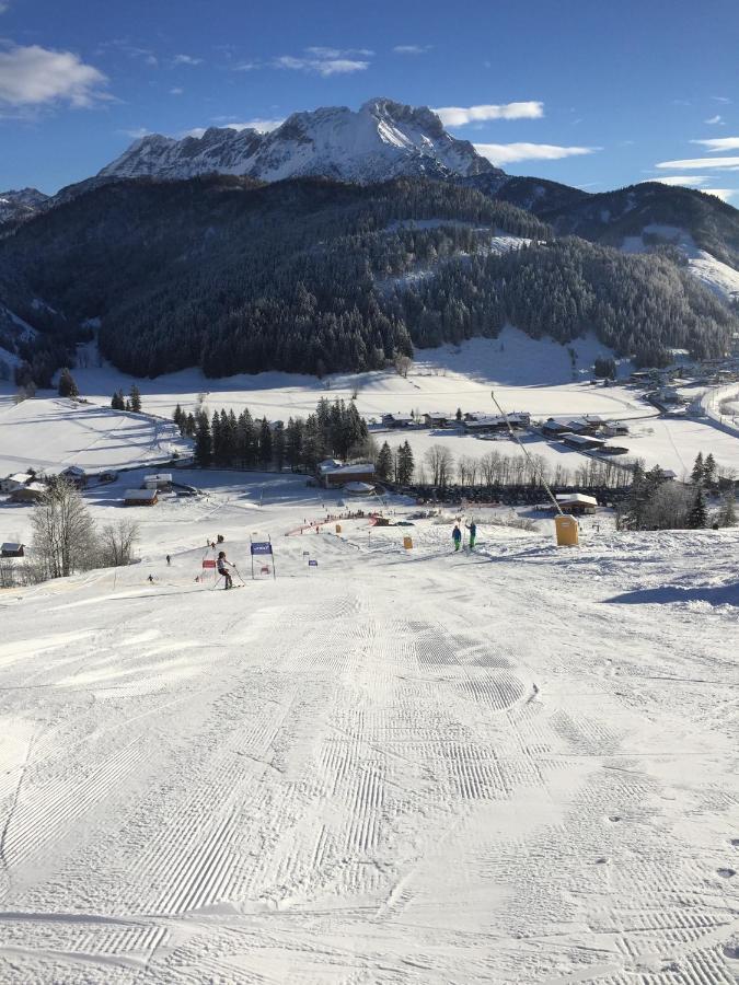 Haus Asslaber Apartamento Hochfilzen Exterior foto