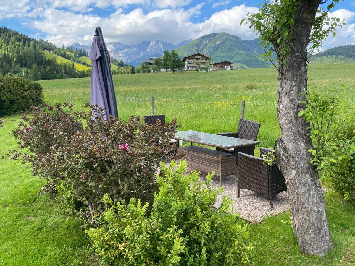 Haus Asslaber Apartamento Hochfilzen Exterior foto